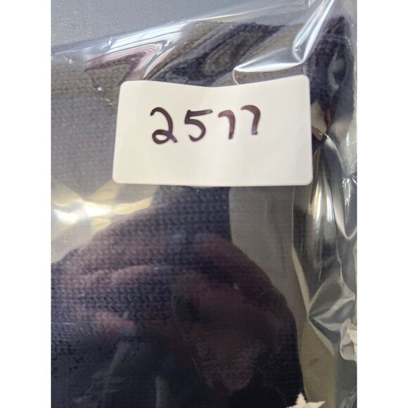 Talbots1X Navy Sleeveless Sweater Tank Top  White Star Embroidery Beach Coastal - Picture 8 of 8